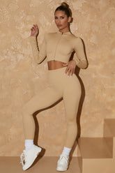 Seamless Leggings in Beige