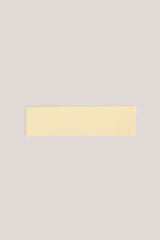 Modal Ribbed Headband in Buttercream Yellow