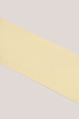 Modal Ribbed Headband in Buttercream Yellow