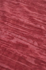 Lace-Up Ruffled Flared Jumpsuit in Red Print