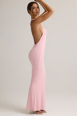 Modal Racerback Maxi Dress in Baby Pink